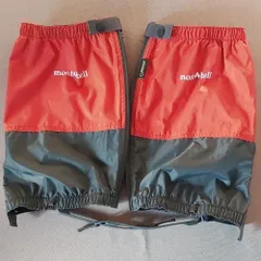 montbell ☆モンベル☆ GORE-TEX ☆ライトスパッツ☆ゲイター☆橙／黒☆ L サイズ