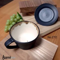 壺 (ミルクココア) isami工房　陶芸品　1点もの　手作り　未使用　新品 isami工房 陶芸品