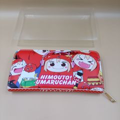 【TAKA36-81】△ ｢HIMOUTO! UMARUCHAN 干物妹！うまるちゃん｣ 長財布 ケース付 レディース オレンジ