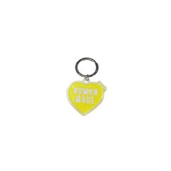 新品 HUMAN MADE ヒューマン メイド HEART KEYRING HM29GD161 ハート キーリング イエロー キーホルダー 小物 グッズ julz