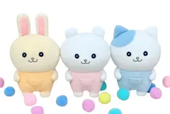 ナガノキャラクターズ ぽてたまぬいぐるみ なんか似てるの ちいかわ ハチワレ うさぎ 3種セット なんとかバニア