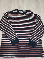 THE NORTH FACE(ザノースフェイス) ストライプ 長袖Tシャツ 2XL