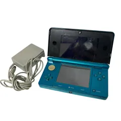 ● Nintendo 3DS 本体 青　ブルー　ジャンク　充電器付き