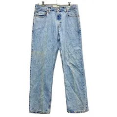 Levi's 505 デニムパンツ W34 アイスブルー リーバイス ジップフライ REGULAR FIT ジーンズ メキシコ製 00s 古着卸 アメリカ仕入 2509-626