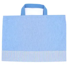 【新着商品】女の子 トートバッグ 手提げかばん お稽古バッグ 男の子 サブバッグ 小学校 幼稚園 保育園 レッスンバッグ 日本製 手作り お名前タグ付き シンプル [miwaki] 無地 ストライプ Lesson