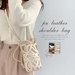 ショルダーバッグ  レディース かごバッグ  ショルダー バッグ  斜め掛けバッグ  レザーかごバッグ  巾着バッグ  カットワーク 合皮 スマホポーチ ショルダー バケツバッグ  おしゃれ かわいい シンプル 斜めがけ ミニポシェット xiaomil01