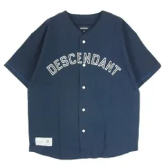 DECENDANT ベースボールシャツ22SS BEARS SS　ディセンダント DESCENDANT/BEARS SS (NAVY)