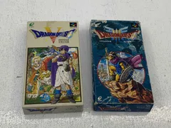 【盛岡25-0081】SFC ドラゴンクエストⅢ・ドラゴンクエストⅤ セット ★動作確認済み★【中古/60】