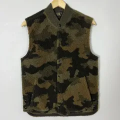 RRL ダブルアールエル　ラルフローレン　迷彩 カモ柄 ポケット スウェット S RRL ダブルアールエル Ralph Lauren ラルフローレン CAMO COTTON