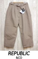 【新品:SALE】25 REPUBLIC WIDE EAZY PANTS - Lサイズ - Mocha 正規品 スノーボード ウェア パンツ ワイド