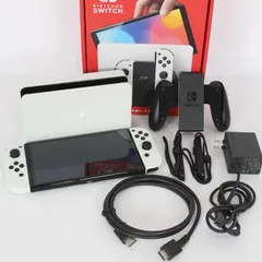 【美品】Nintendo Switch 有機ELモデル HEG-S-KAAAA ホワイト ニンテンドースイッチ 本体