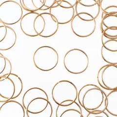 丸カン　30mm　大きいマルカン　40個　ゴールド　KC金　パーツ　AP1578