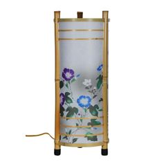 盆提灯　創作八女提灯　朝顔