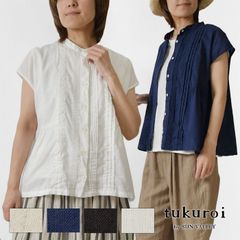 TANG！ タング／リネンフリンジネックフリル切替袖カーディガン／ネイビー TANG! SALE 40%OFF TANG タング リネン フリンジネック フリル