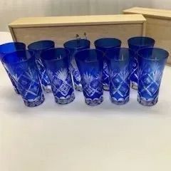 切子一口ビール 10個★新品★