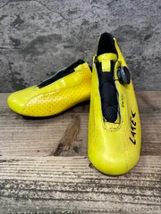 ☆新品未使用☆ LAKE CX301 イエロー 41.0 TIMEクリート付 ☆新品未使用☆ LAKE CX301 イエロー 41.0 TIMEクリート付