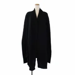 バルマン BALMAIN コート コーディガン カーディガン ロング オーバーサイズ XS 黒 ブラック /KHのサムネイル