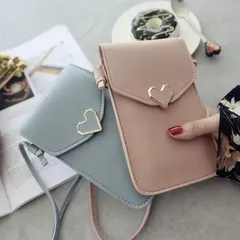 スマホ ポシェット ポーチ レディース ショルダー スマホポーチ 入れたまま操作