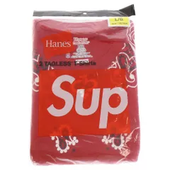 SUPREME (シュプリーム) 22AW×Hanes Bandana Tagless Tee ヘインズ バンダナ総柄プリント半袖Tシャツ 2枚セット