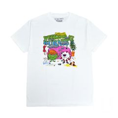 【新品・未使用】THE HIGH&MIGHTY S/S T-SHIRTS (WEEKEND AT BURNIE'S) WHITE
