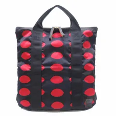 マルニ✖️ポーターネイビー/レッド ドット柄 リュック・トートバッグ