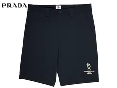 プラダ リネアロッサ ベージュハーフパンツXS男女兼用 防風防水