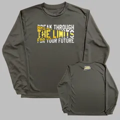 新品 バスケ ロンT ブラック ドライ 長袖 バスケットボール メンズ レディース キッズ ジュニア ミニバス ロングスリーブTシャツ サイズ 140 150 SS S M L LL 黒 BREAK