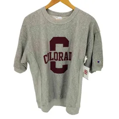 チャンピオン Champion REVERSE WEAVE HALF SLEEVE CREW NECK SWEAT メンズ JPN：L 