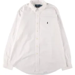 古着 ラルフローレン Ralph Lauren CUSTOM FIT 長袖 ボタンダウンシャツ メンズXXL相当/eaa533564