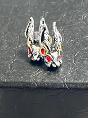 即購入OK！ ピアス メンズ シルバー うさぎ 未使用 即日発送 匿名配送ok