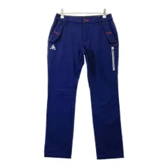 サイズ：9 LE COQ GOLF ルコックゴルフ  裏起毛 パンツ  ネイビー系 [240101412568] ゴルフウェア レディース ストスト