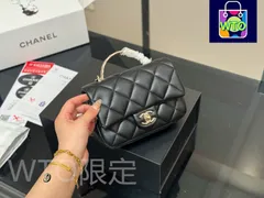【今日特価】Chanel 25P ブラックゴールド ハンドルバッグ！国内送料無料！限定在庫セール価格です！-WT0輸入
