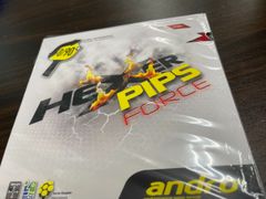 卓球　アンドロ　ヘキサーピップスフォース　赤　1.7mm  新品未使用