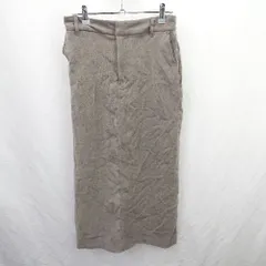 ◇ ⊇ LOWRYS FARM ローリーズファーム ロング タイト スカート サイズL チャコールグレー系 レディース E  【1507030009779】