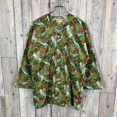 CUTRATE カットレイト マリア ペイズリー 柄 長袖シャツ - メルカリ