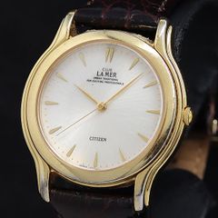 クラブラメール 2830-266625 金メッキ シチズン製 クオーツ稼働品 