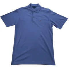 BURBERRY LONDON バーバリー ロンドン 半袖 トップス ポロシャツ ブルー系 コットン100％ Sサイズ