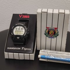 美品★ G-SHOCK 阪神タイガース 2003優勝記念 DW-6900 稼働 箱付き CASIO