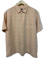 00s ユーロVINTAGE レーヨンポリチェックシャツ XXL
