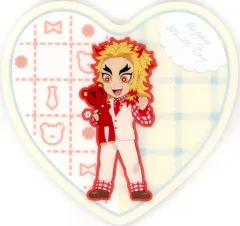 【中古】コースター 煉獄杏寿郎 「鬼滅の刃×ufotable Cafe/マチ★アソビCAFE ホワイトデーイベント2023 ランダムハート型アクリルコースターB」