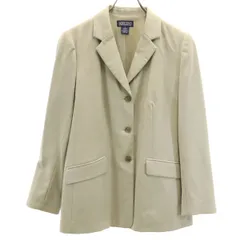 LANDS' END ランズエンド テーラードジャケット 8 グレージュ レディース 古着のサムネイル