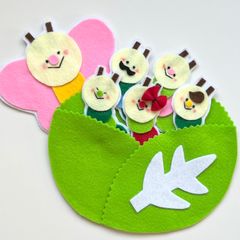 コンコンクシャンのうた 手袋シアター 保育 冬 - メルカリ