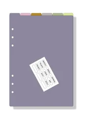 レイメイ ダヴィンチＡ５カラーインデックス DAR4602のサムネイル