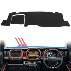 SMABEE ダッシュボードカバー スズキ ハスラー2代目 MR52S MR92S 2020 2021専用 ダッシュマット 日焼け防止 ダッシュボードライト保護マット インテリアアクセサリーのサムネイル