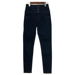Heather ヘザー  ISKO ハイウエスト スキニーデニムパンツ sizeM/ネイビー