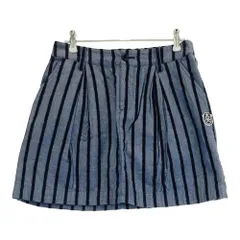 サイズ：0 PEARLY GATES パーリーゲイツ  スカート ストライプ ネイビー系 [240001306687] ゴルフウェア レディース ストスト