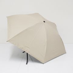 傘 cocca コッカ USED美品 ボタニカル柄 ホワイト×イエロー 55cm