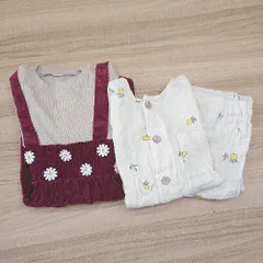 ◇ 《 apreslescours アプレレクール キッズまとめ売り3点セット サイズ130/140 ワンピース/セットアップ レディース 》 E  【1310300022411】