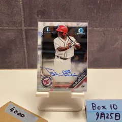2018 Topps 1st Bowman Chrome Telminto Agustin サイン Washington Nationals カード