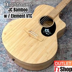 【OUTLET】Natasha / JC Bamboo w / Element VTC <全ての木部に竹材を使用した新素材SDGsギター / Element VTCピックアップ搭載>